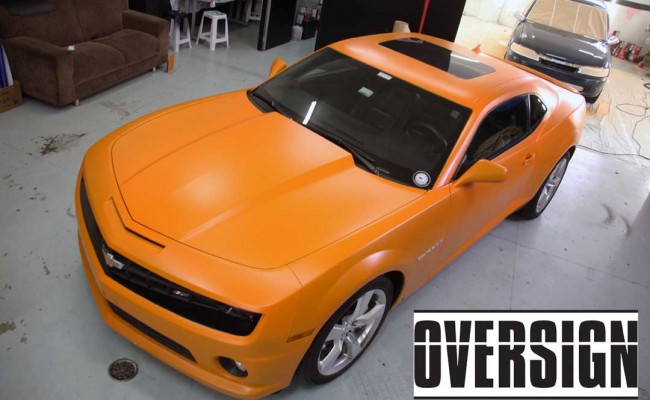 Camaro Laranja, envelopamento Líquido Laranja, Power Revest, OVERSIGN (49)