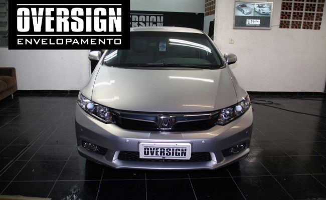 Civic 2012 Branco pérola – new civic branco pérola – envelopamento branco pérola – adesivo branco pérola – (01)