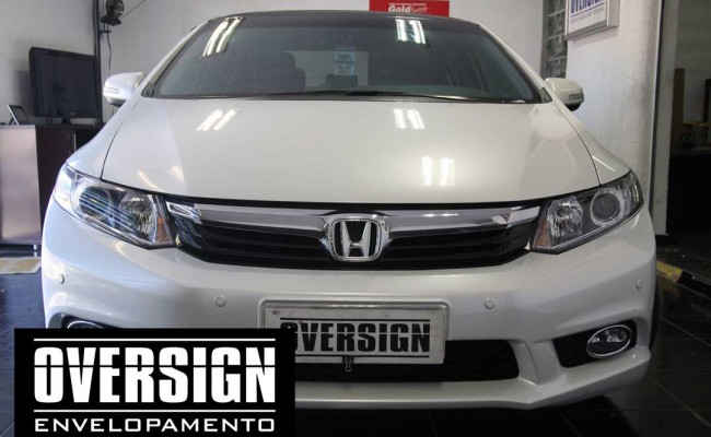 Civic 2012 Branco pérola – new civic branco pérola – envelopamento branco pérola – adesivo branco pérola – (30)