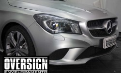 Mercedes Benz CLA 200 envelopamento Hiper prata