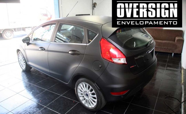 New fiesta preto fosco – New fiesta 2015 – fiesta titanium, proto fosco oracal, envelopamento preto fosco – (13)