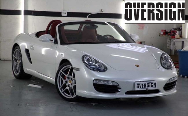 Porsche Boxster Branco Pérola, envelopamento branco pérola, porsche, oversign, ferrari, lamborguini (42)