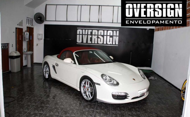 Porsche Boxster S cromada, Porsche cromada, porsche black chromo, avery dennison, adesivo cromado, carro cromado, oversign, (01)