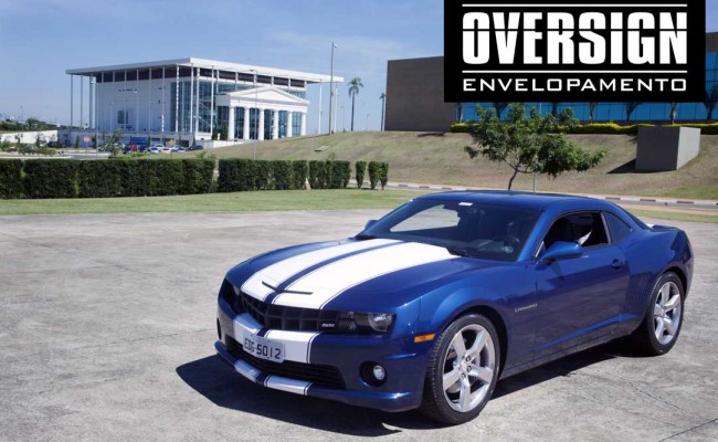 Camaro Azul, Camaro envelopado, Avery Dennison, OVERSIGN, wrapping, supreme wrapping, camaro, chevrolet, wrapping camaro, dark blue (85)