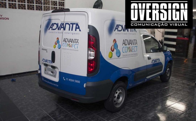 Fiorino advanta, advanta, advanta connect, envelopamento, envelopamento sp, envelopamento de frota, carro de empresa, personalização de frotas, (12)