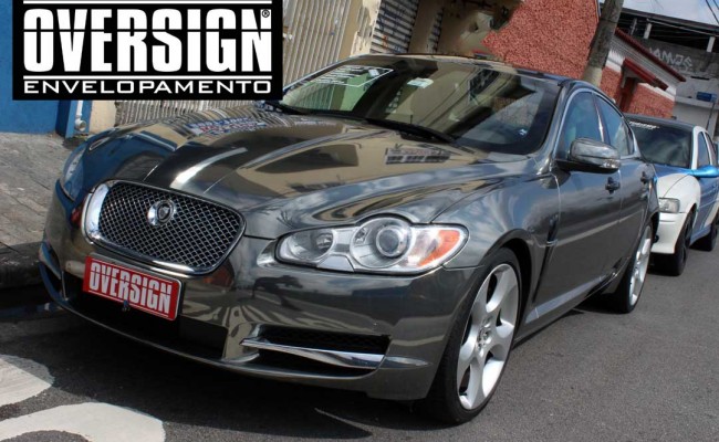 Jaguar xf, Jaguar cromado, Jaguar, Envelopamento, adesivo cromado, sidisign, oversign, avery dennison, supreme wrapping, jaguar brasil, (51)