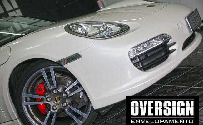 Porsche branco pérola, porsche, boxster, boxster s, porsche oversign, white pearlescent, wrapping car, envelopamento, carros de luxo, oversign, (18)