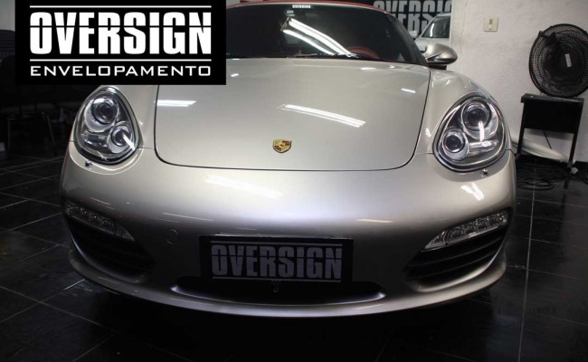 Porsche branco pérola, porsche, boxster, boxster s, porsche oversign, white pearlescent, wrapping car, envelopamento, carros de luxo, oversign, (3)