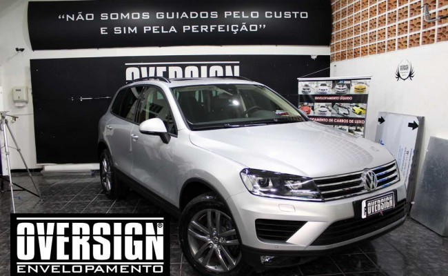 Touareg 2016, touareg fosco, touareg cinza, touareg prata, touareg, oversign, envelopamento, volkswagem touareg, tiguan (01)