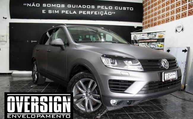 Touareg 2016, touareg fosco, touareg cinza, touareg prata, touareg, oversign, envelopamento, volkswagem touareg, tiguan (38)