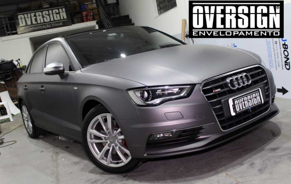 Audi A3 S-line Charcoal Metallic Matte