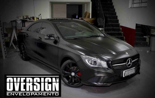 Mercedes CLA 200 Black Satin