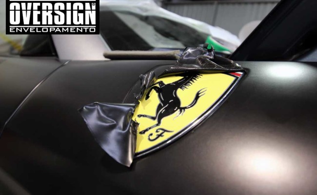 Ferrari California black satin, proteção pintura, ceramic pro, auto esporte, ceramic pro auto esporte,proteção extra pintura , oversign, wrap (19)