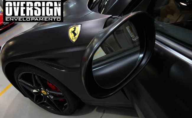 Ferrari California black satin, proteção pintura, ceramic pro, auto esporte, ceramic pro auto esporte,proteção extra pintura , oversign, wrap (40)