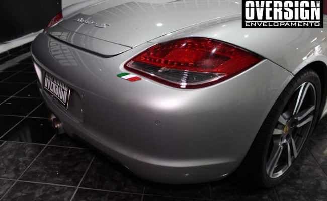 Porsche Branco, Porsche Boxster S Envelopada, envelopamento, adesivo branco, avery supreme wrapping film, oversign, casa verde, (4)