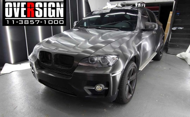 BMW, BMW X6, bmw brack brushed metallic, bmw aço escovado, x6 aço escovado, envelopamento aço escovado, black brusched metallic, wrap x6, envelopamento bmw x6, (14)