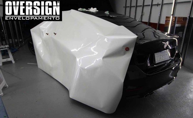 BMW M4 branco pérola, Hexis, Avery Dennison, Sid signs, oversign, envelopamento de carro, M4, f82 (13)