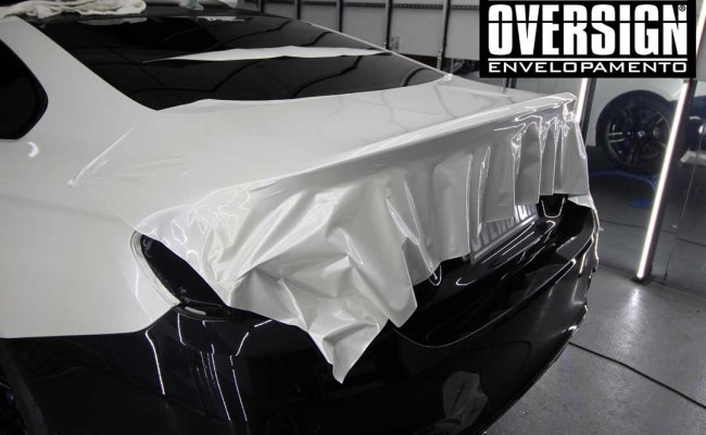 BMW M4 branco pérola, Hexis, Avery Dennison, Sid signs, oversign, envelopamento de carro, M4, f82 (16)