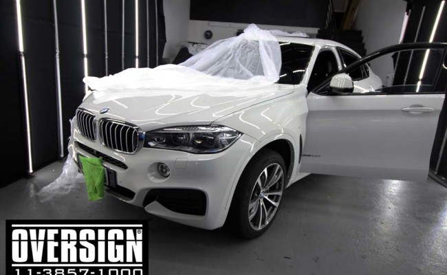 BMW X6 m, bmw x6, bmw x6 grey, nova bmw x6, envelopamento, oversign, grand brasil, v8, twinturbo, (2)