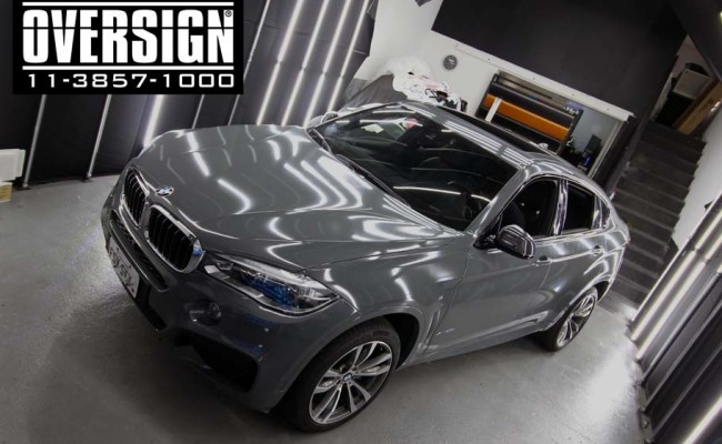 BMW X6 m, bmw x6, bmw x6 grey, nova bmw x6, envelopamento, oversign, grand brasil, v8, twinturbo, (9)