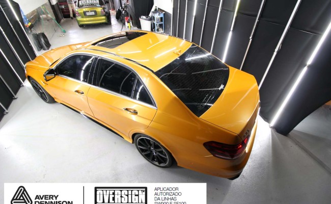 Mercedes e63, mercedes laranja, e63 laranja, envelopamento, envelopamento de carros, supreme wrapping film, avery dennison, sw-900, oversign, wrap, wrap king,  (40)