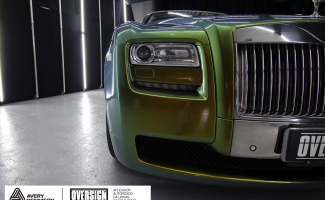 Rolls Royce, Rolls Royce Gosth, Rolls Royce Colorflow, Supreme wrapping film, oversign, carro luxuoso, envelopamento, envelopamento de carros, (36)