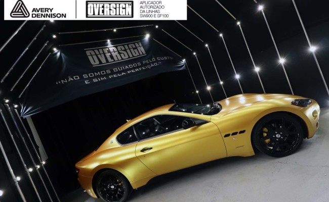 Maserati, granTurismo, envelopamento, energetic yellow satin, oversign, envelopamento preço, via italia, novo maserati, exoshield, (50)