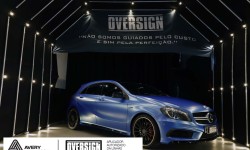 Mercedes A45 AMG Wave Blue.
